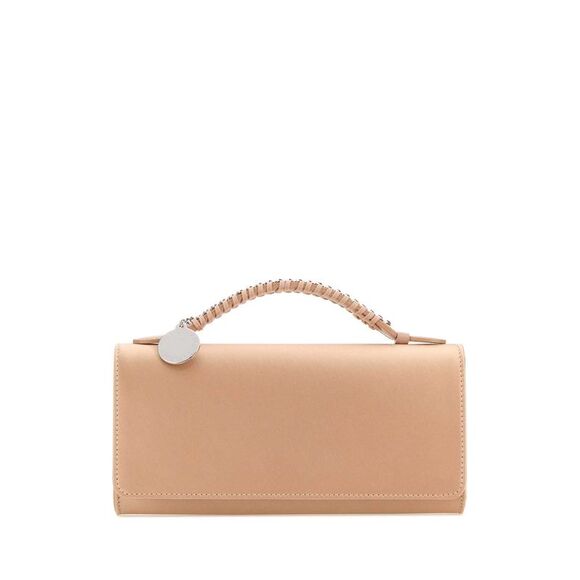 Stella Mccartney Women Pink Satin Falabella Handbag